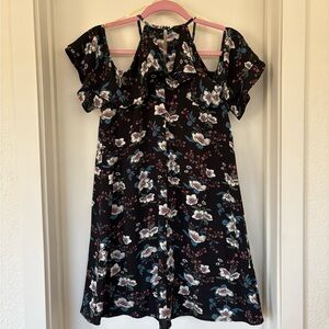 NWT Cold Shoulder Dress by Blue Rain/Francesca’s Size S